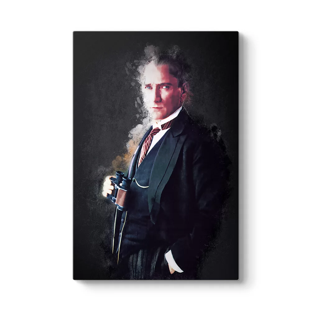 Sanatsal Tasarım Atatürk Tablosu - Model 2